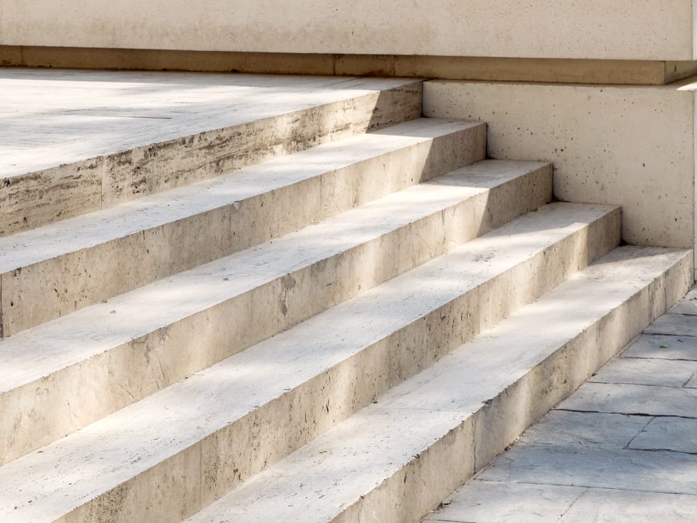 Concrete step repair is often overlooked despite being one of the most trafficed parts of a building space.